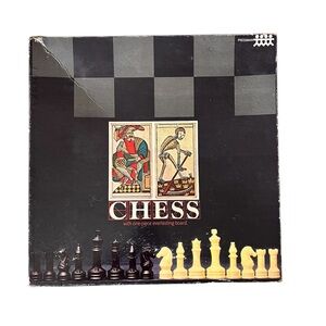Pressman Chess Board Game – Complete Set in Original‎ Box